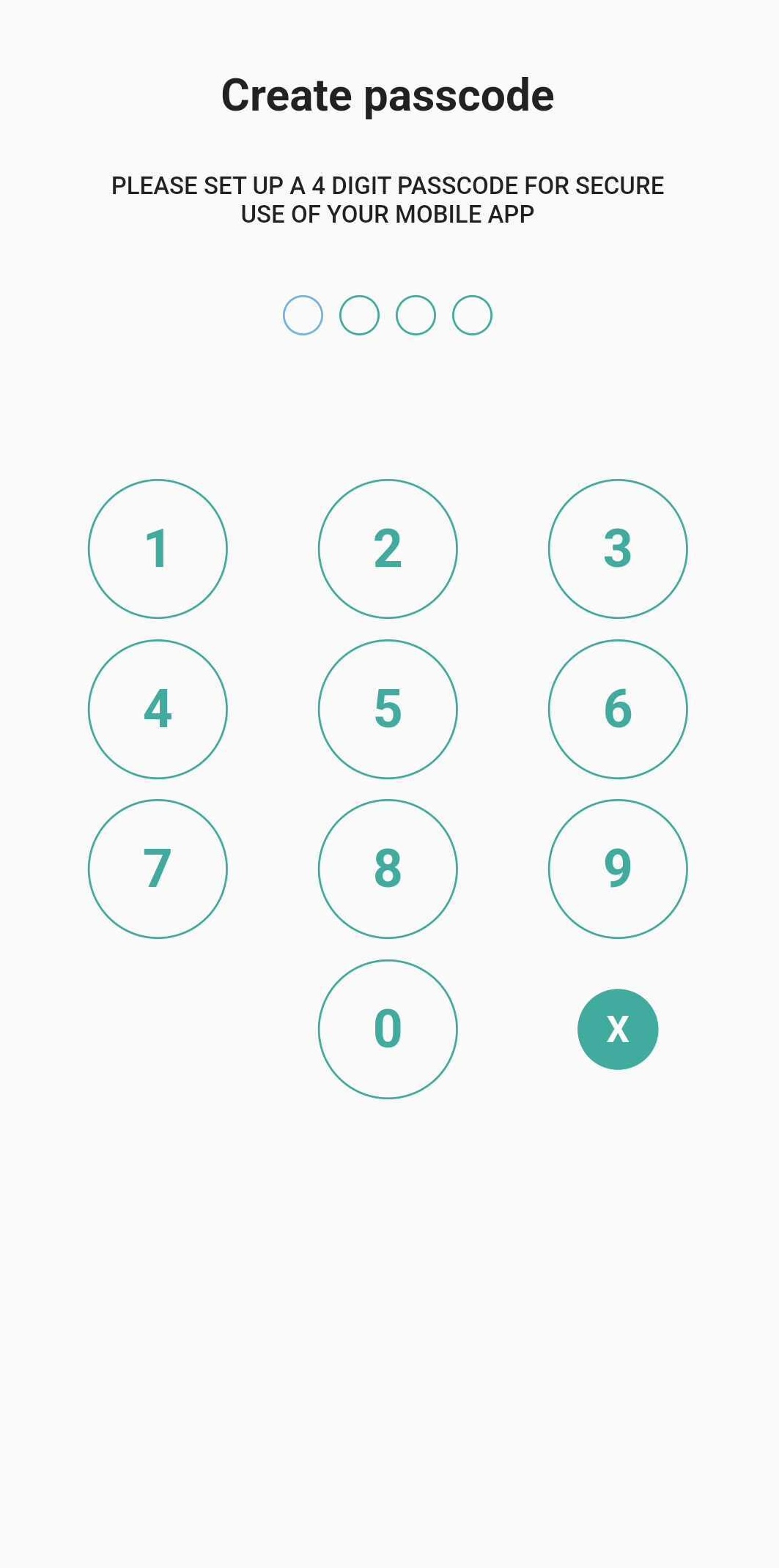 How can I create or update my Passcode?