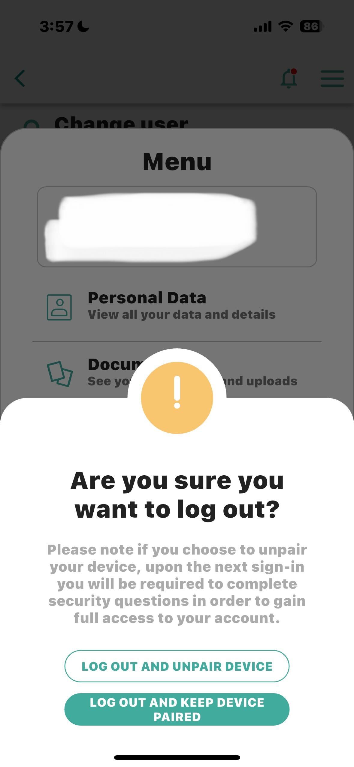 Giriş Kodumu (passcode) unuttum ne yapmalıyım?